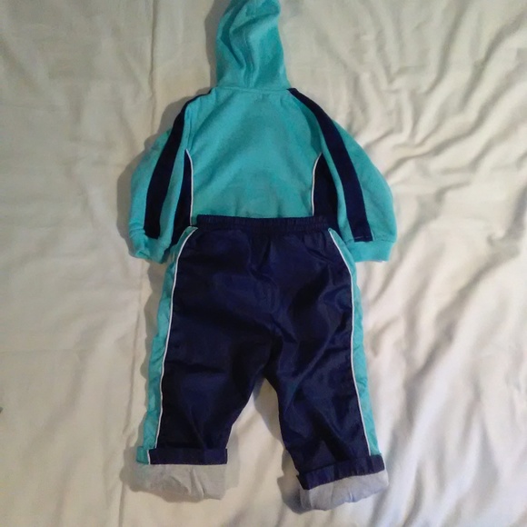 ATHLETIC WORKS INFANT Jacket&lined pant set 24 MOS - Picture 2 of 4